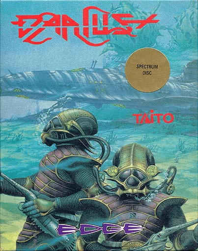Darius+ box art for ZX Spectrum